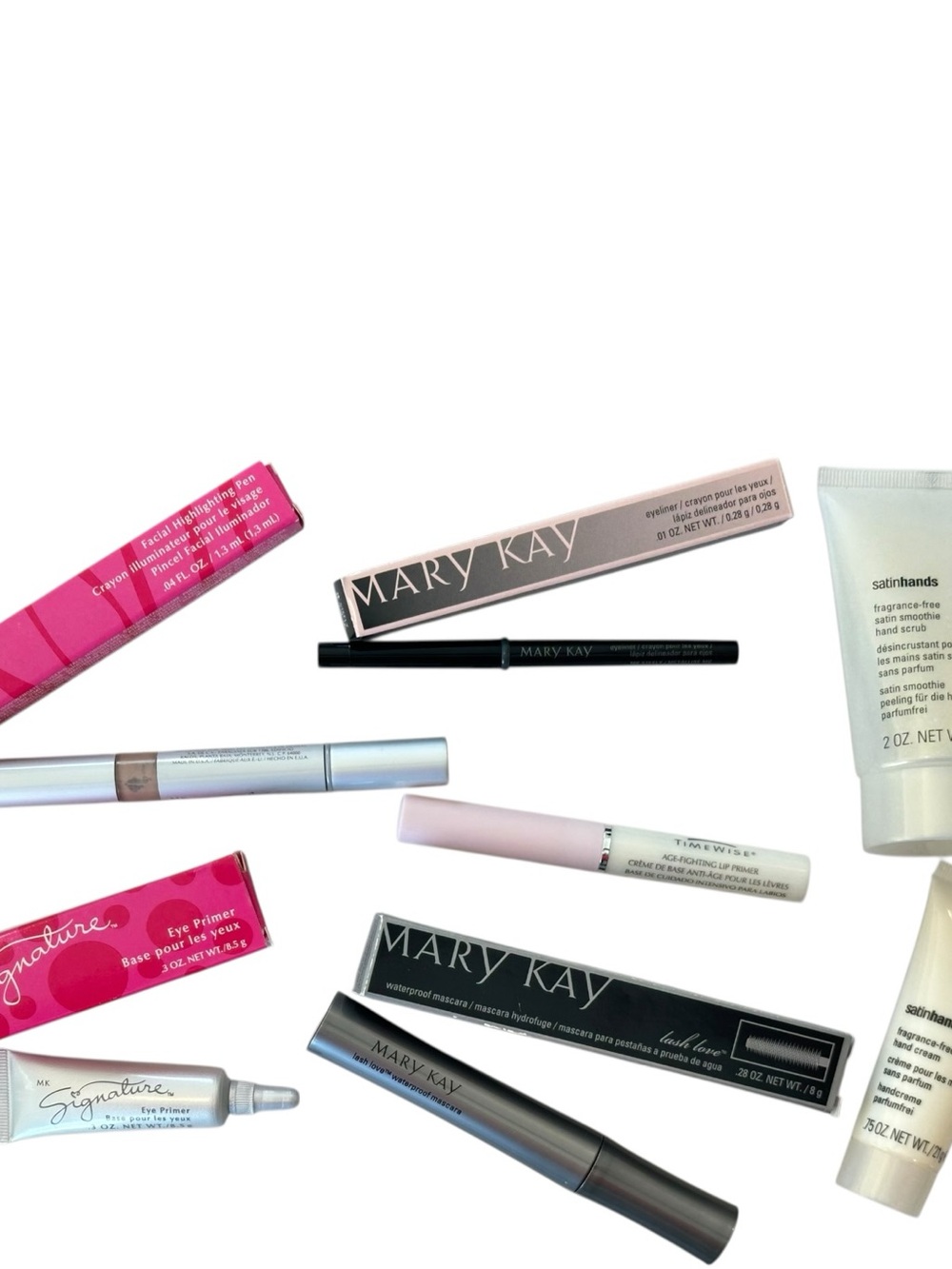 Mary Kay Cosmetics Lot of 7 Items Discontinued-Never Used